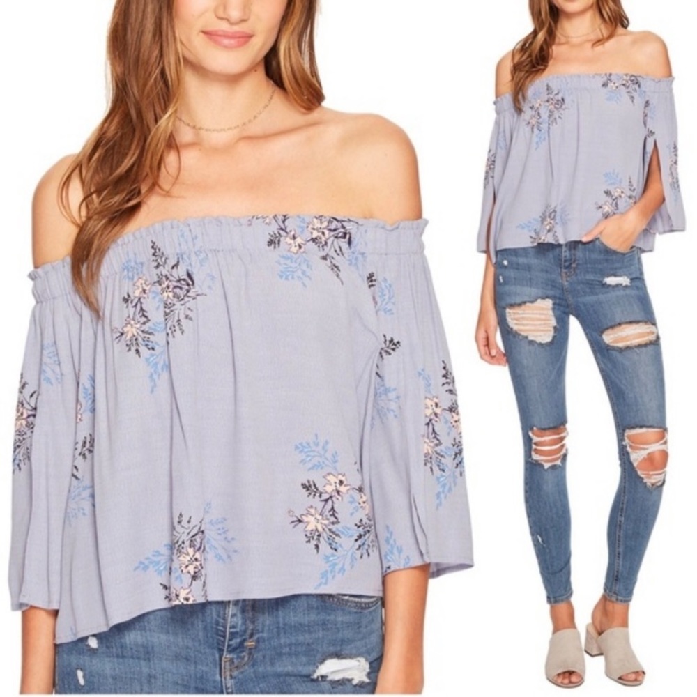 ASTR The Label Annabelle Off The Shoulder Top